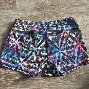 Colorful Geometric Women's Shorts